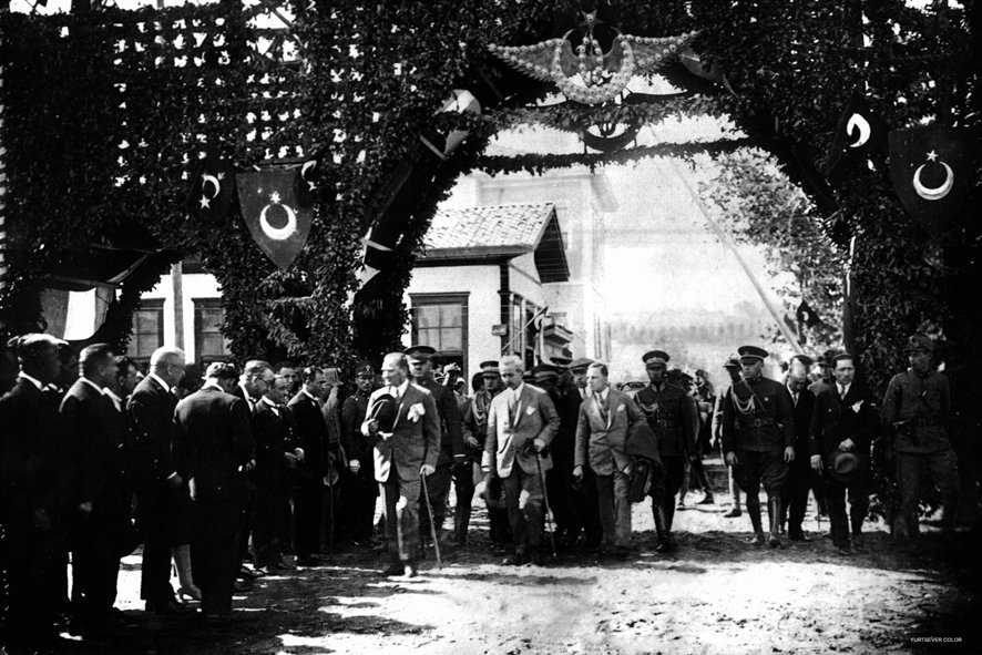Ataturk Samsun-Carsamba Tren Hatti Acilisinda