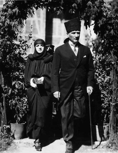 Latife Hanim ve Mustafa Kemal